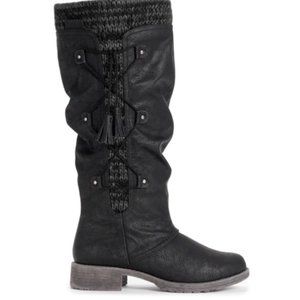 LUKEES BY MUK LUKS BIANCA BEVERLY BOOT Tall Sweater Boots